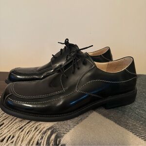 Steve Madden “Hilton” Classic Black Men's Dress Shoes Sz 10